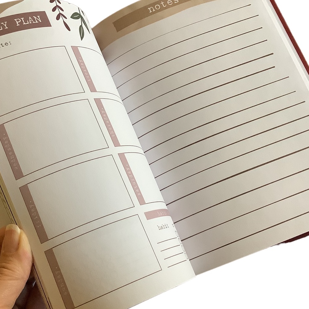 Reading Journal Planner New Hardback TBR - Picture 13 of 15
